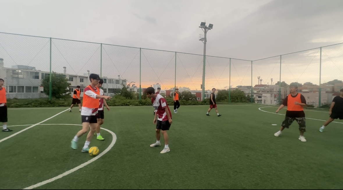 크래프트 축구 활동 이미지